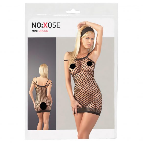 NO:XQSE - Netz-Sex-Minikleid - Schwarz (S-L) 