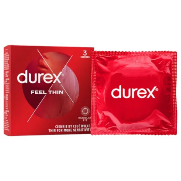 Durex Feel Thin - Naturales Gefühl Kondom (3 Stk.)