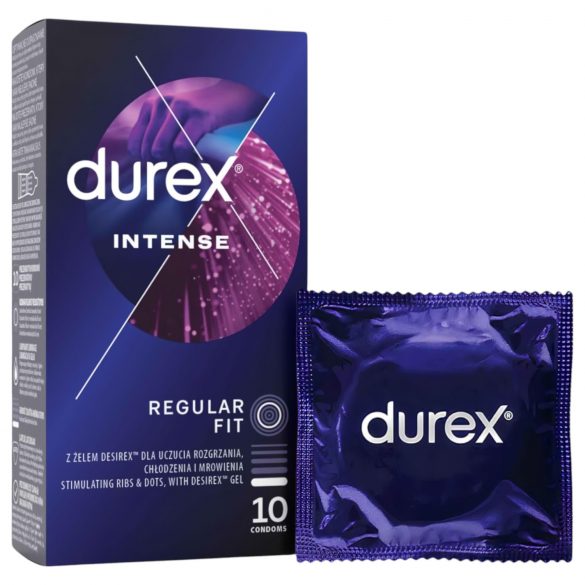 Durex Intense - Gerippt und genoppt Kondome (10 Stk)