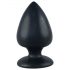 Black Velvet Anal-Plug - extra groß