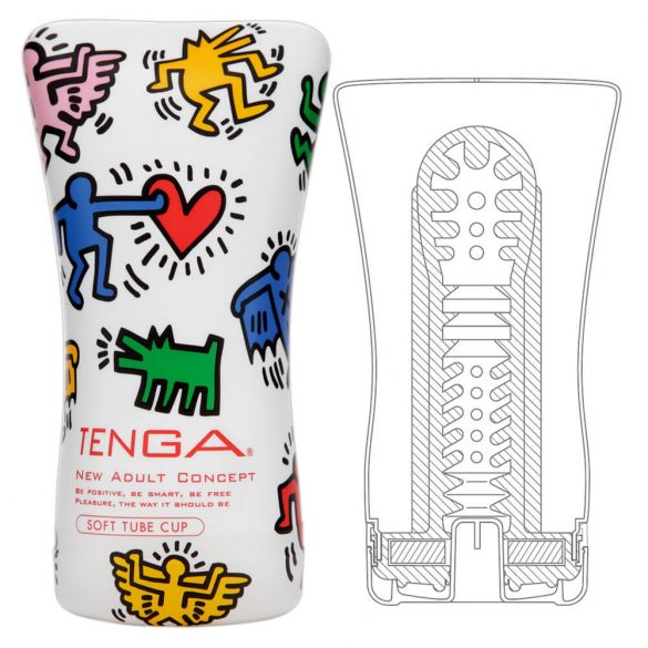 TENGA Keith Haring - Weicher Schlauch 