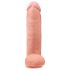 King Cock 12 Hoden großer Dildo (30 cm) - natürlich 