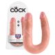 King Cock Doppeldildo (mittelgroß) - Naturfarbe 