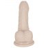 You2Toys - Kleiner Silikon-Dildo mit Saugfuß (natur)