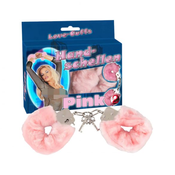 You2Toys - Plüsch Handschellen - Rosa