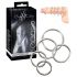 Bad Kitty - Metall Penisring-Set (5-teilig)