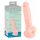 Medizinisches Silikon-Dildo (18cm) - Naturfarbe 