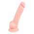 Medizinisches Silikon-Dildo (18cm) - Naturfarbe 