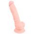 Medizinisches Silikon-Dildo (18cm) - Naturfarbe 