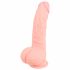 Medizinisch - Dildo aus medizinischem Silikon (20cm) - Naturfarbe 