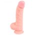 Medizinisch - Dildo aus medizinischem Silikon (20cm) - Naturfarbe 