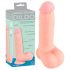 Medizinisch - gerader medizinischer Silikondildo (20cm) - Naturfarbe 