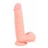 Medizinisch - gerader medizinischer Silikondildo (20cm) - Naturfarbe 