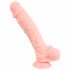 Medizinisches - Natürliches Silikondildo (24cm) aus medizinischem Material 