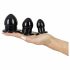 You2Toys - Stretching Plug Kit - Anal Dildo Set - 3 Stück (schwarz) 