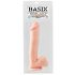 Basix - Saugnapf, Hoden Dildo (Natur) 