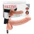 Fetisch Strap-on 7 - anlegbarer Dildo (natur) 