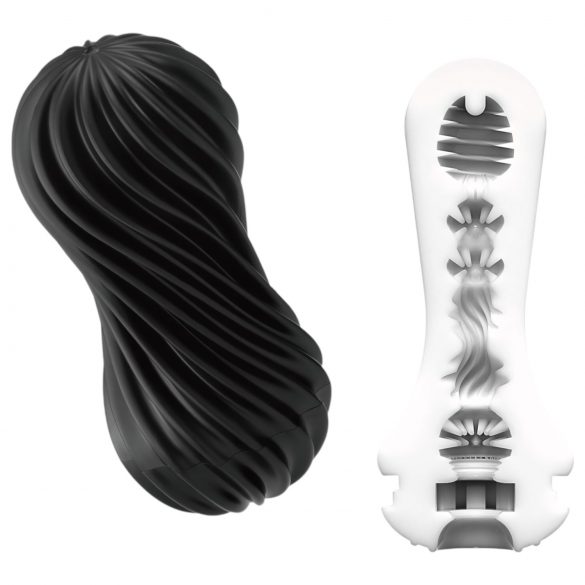 TENGA Flex - Masturbator (schwarz) 