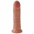 King Cock 8 Dildo (20 cm) - Dunkel Natur