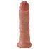 King Cock 8 Dildo (20 cm) - Dunkel Natur