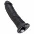 King Cock 8 Dildo (20 cm) - Schwarz