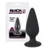 Schwarzer Samt Heavy - 75g Anal Dildo (schwarz) 