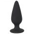 Schwarzer Samt Heavy - 75g Anal Dildo (schwarz) 