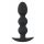 Black Velvet Heavy - 145g Kugel-Analdildo (schwarz) 