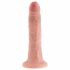 King Cock 7 Dildo (18 cm) - Naturfarben 