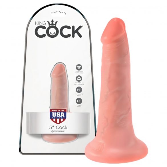 King Cock 5 Dildo (13 cm) - Natur 