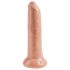 King Cock 9 - naturgetreuer Dildo (23 cm) - natur