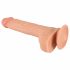 realistixxx - Saugnapf realistischer Dildo (22cm) - Naturfarben 