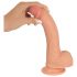 Realistixxx - realitätsnaher Dildo mit Standfuß (22cm) - natur