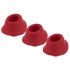 Womanizer Premium M - Ersatzsaugglocken-Set - Rot (3er Pack) 