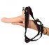 You2Toys - Großer, hohler Strap-on Dildo - Natur