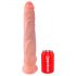 King Cock 14 großer Dildo mit Hoden (35cm) - natur