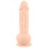 Silexd 9,5 - Saugnapf Dildo - 24cm (natur) 