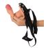 Realistixxx Strap-on - aufsetzbarer, hohler, lebensechter Dildo (natur) 