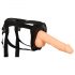 Erection Assistant - hohler strap-on Dildo (natur) 