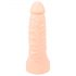 Realistixxx Double F - naturgetreuer Dildo mit Penisring (natur) 