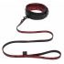 Fifty Shades of Grey - Halsband mit Leine (Schwarz-Rot) 