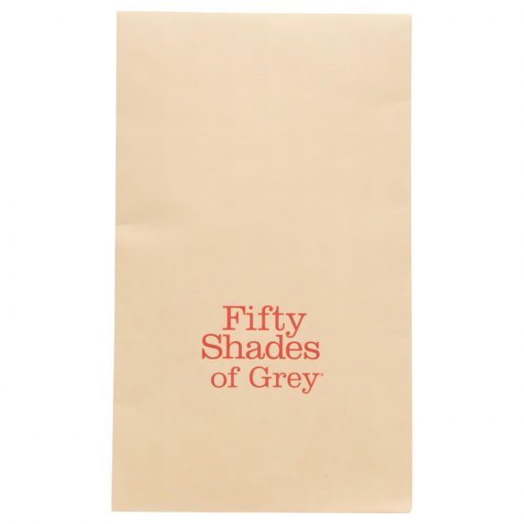 "Fifty Shades of Grey - Nippelklemmen mit Halsband (schwarz-rot)"