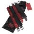 Fifty Shades of Grey - Handschellen Set (schwarz-rot) 