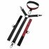 Fifty Shades - Hals-gebundenes Set (Schwarz-Rot) 