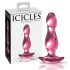 Icicles Nr. 73 - Penisförmiger Anal-Dildo (pink) 