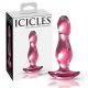 Icicles Nr. 73 - Penisförmiger Anal-Dildo (pink) 