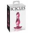 Icicles Nr. 73 - Penisförmiger Anal-Dildo (pink) 