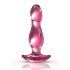 Icicles Nr. 73 - Penisförmiger Anal-Dildo (pink) 