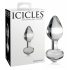 Icicles No. 44 - konischer, Glas-Anal-Dildo (transparent)