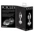 Icicles No. 44 - Kegel, Glasanaldildo (transparent)